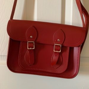 COPY - Cambridge Satchel 11 inch Red Satchel Handbag